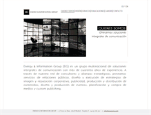 Tablet Screenshot of grupoeig.com